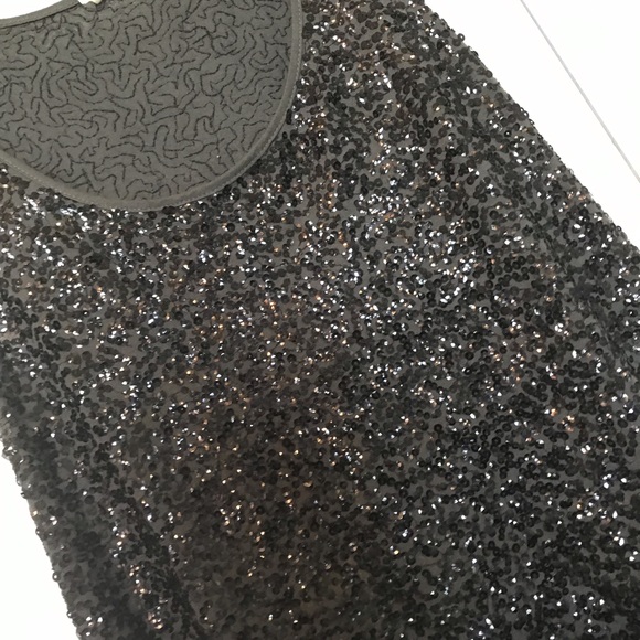 J Crew Sequined Tank- Medium - Picture 2 of 3